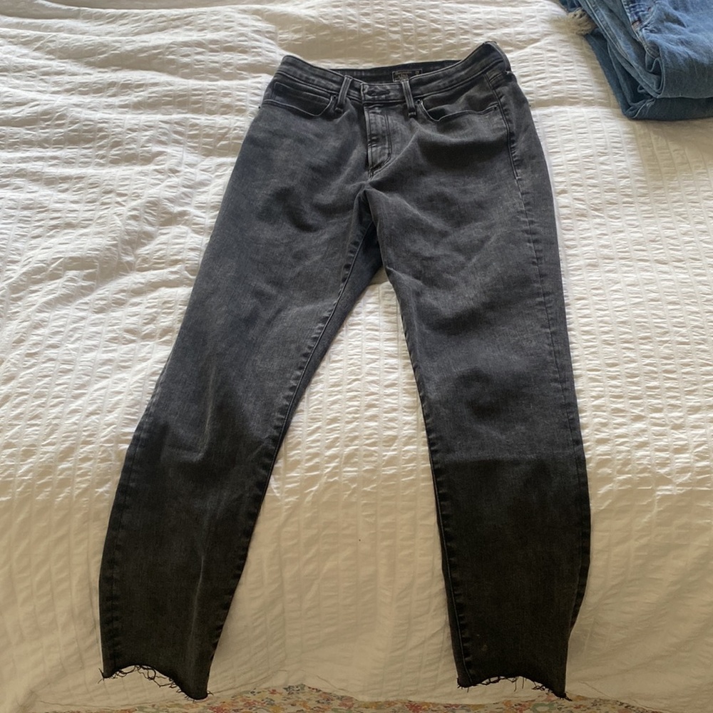 Abercrombie high rise super skinny ankle 29 (8R) curve love